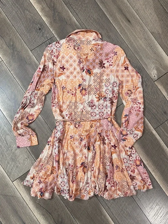 Dress Forum Multipattern Long Sleeve Mini Dress - Picture 7 of 9